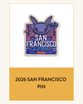 WCS 主視覺 Pin｜30 週年舊金山款｜官方商品圖