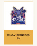 WCS 主視覺 Pin｜30 週年舊金山款｜官方商品圖