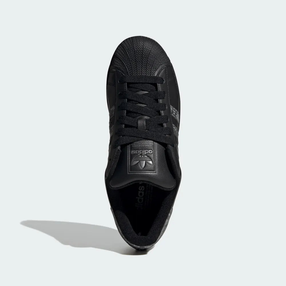 adidas SUPERSTAR II 蛇紋 曜石黑 JP6058