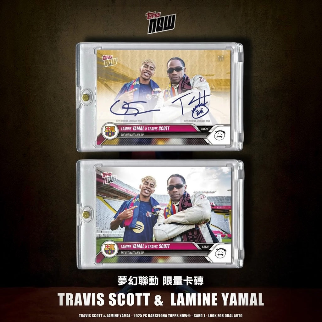 Travis Scott & Lamine Yamal – 2025 Topps NOW®