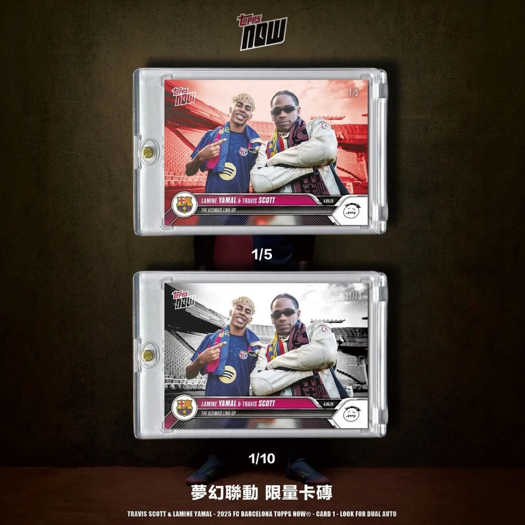 Travis Scott & Lamine Yamal – 2025 Topps NOW®