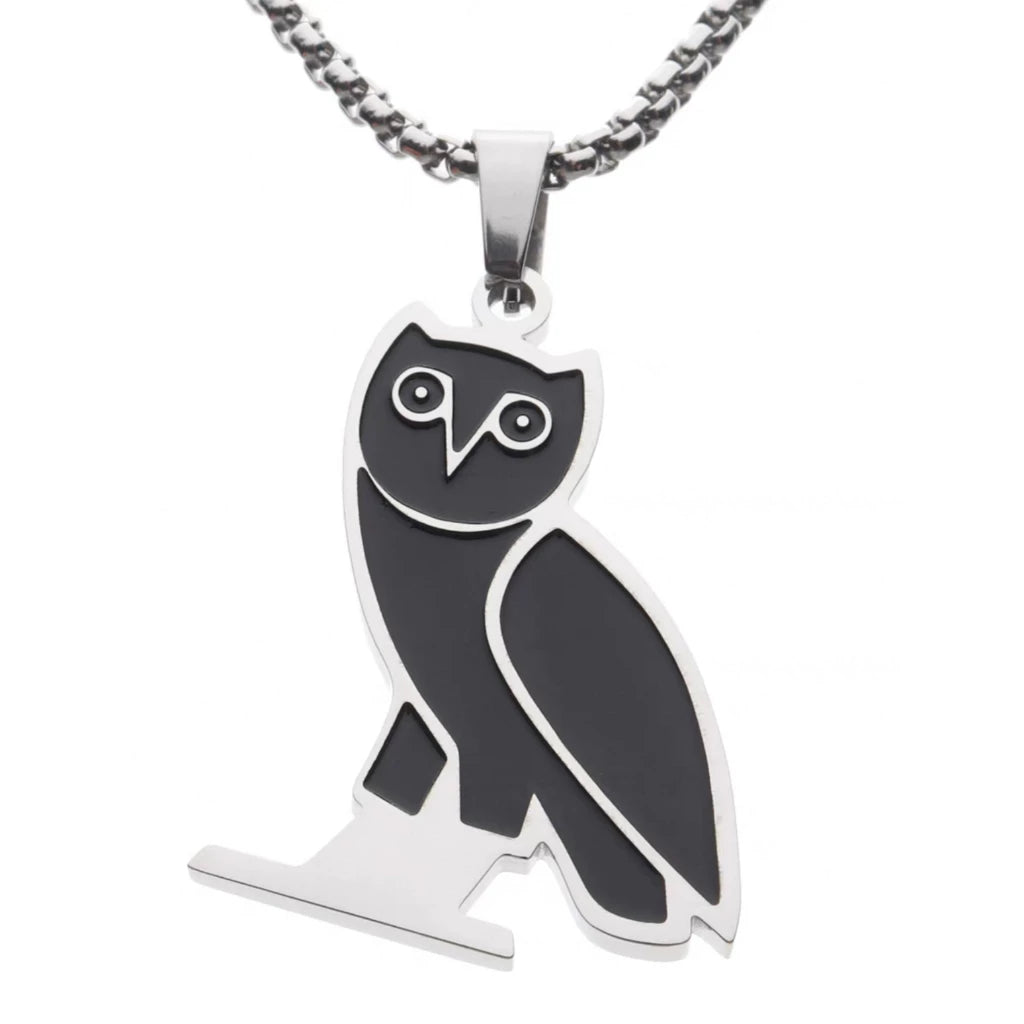 Drake OVO necklace 不鏽鋼項鍊