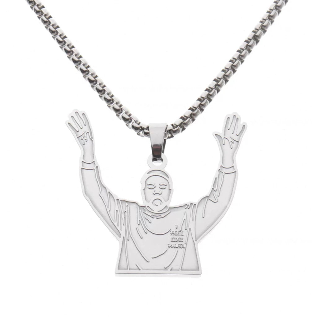 Kanye West yeezus I Feel Like Pablo 肯爺 不鏽鋼項鍊