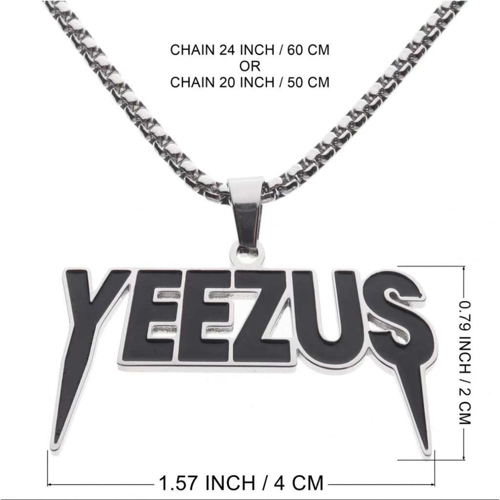 Kanye West YEEZUS 肯爺 不鏽鋼項鍊