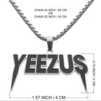 Kanye West YEEZUS 肯爺 不鏽鋼項鍊