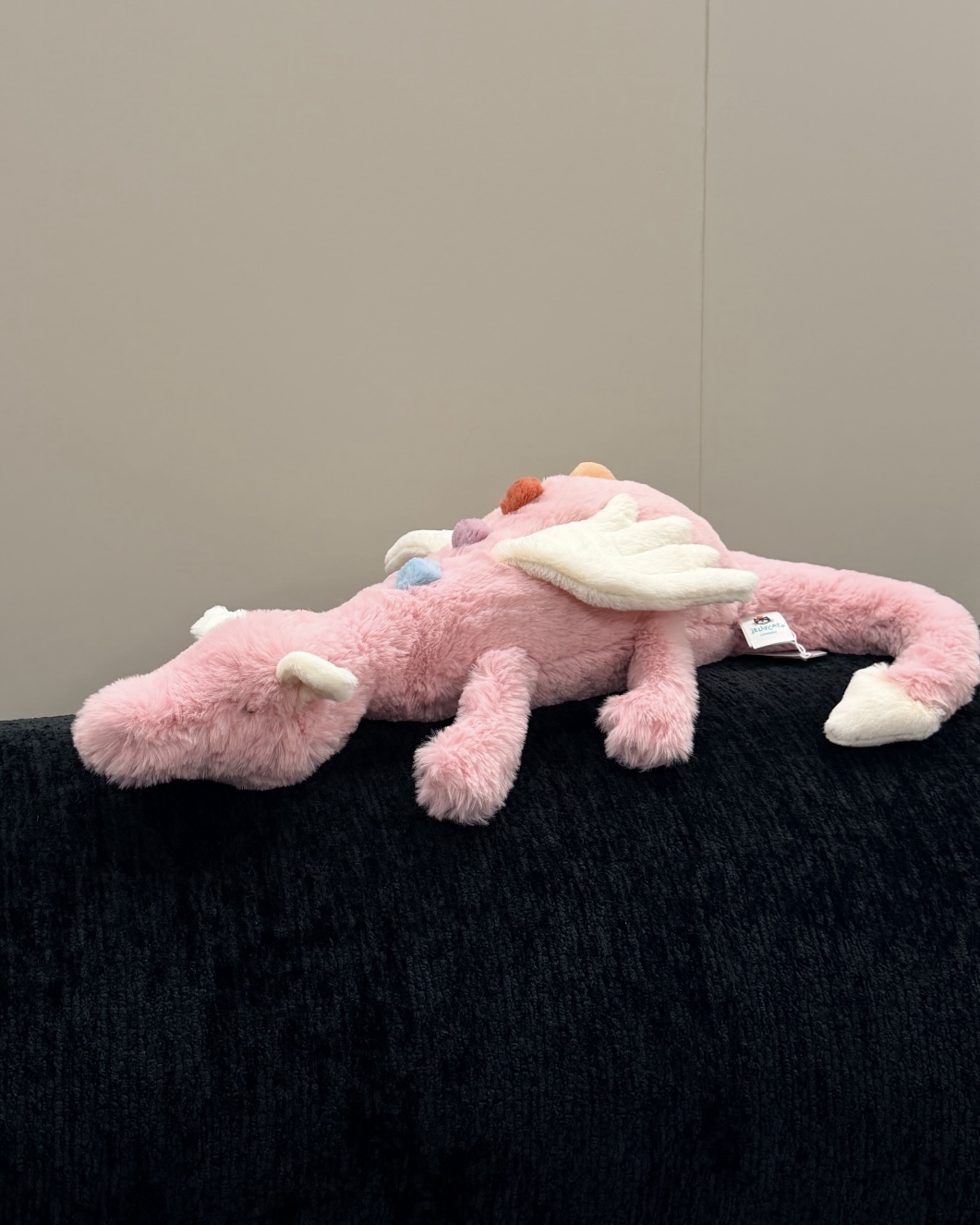 JELLYCAT Duskrise Dragon 粉色龍 會員限定 毛絨娃娃 SUN2DD