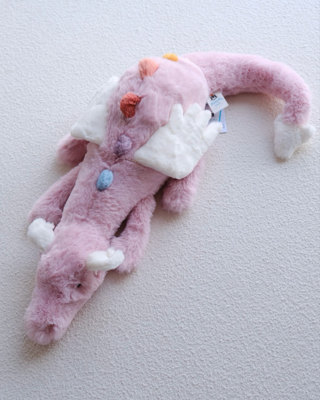JELLYCAT Duskrise Dragon 粉色龍 會員限定 毛絨娃娃 SUN2DD