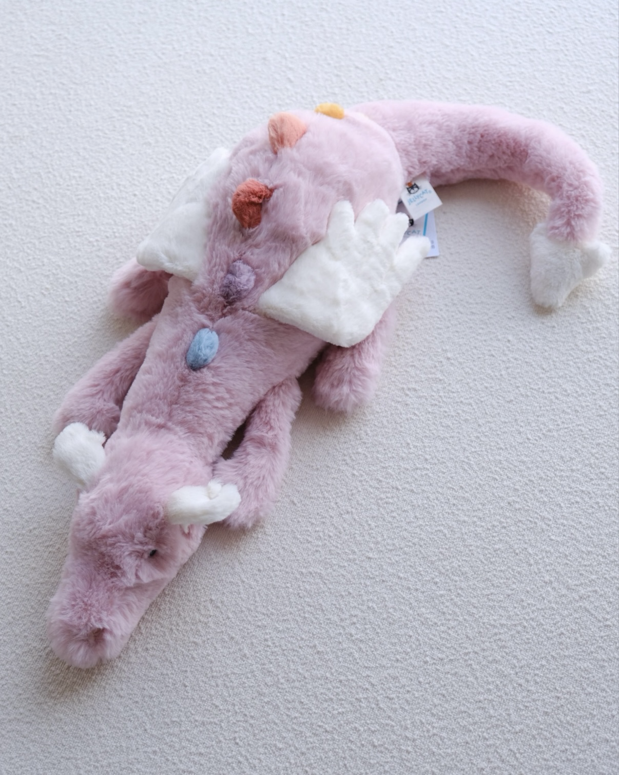 JELLYCAT Duskrise Dragon 粉色龍 會員限定 毛絨娃娃 SUN2DD