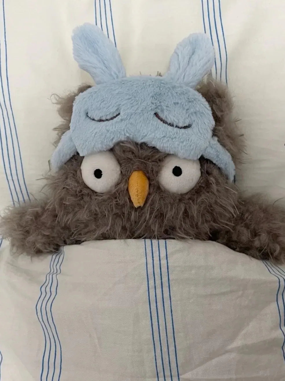 JELLYCAT AUDREY HOOTSOFTLY 奧黛莉 眼罩貓頭鷹 AUD3HOOT
