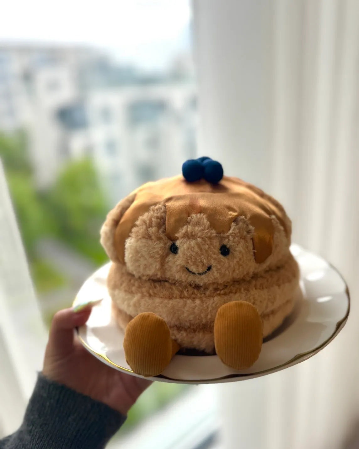 JELLYCAT 美國紐約限定 PANCAKE 鬆餅 JELLYCAT-2409-0001