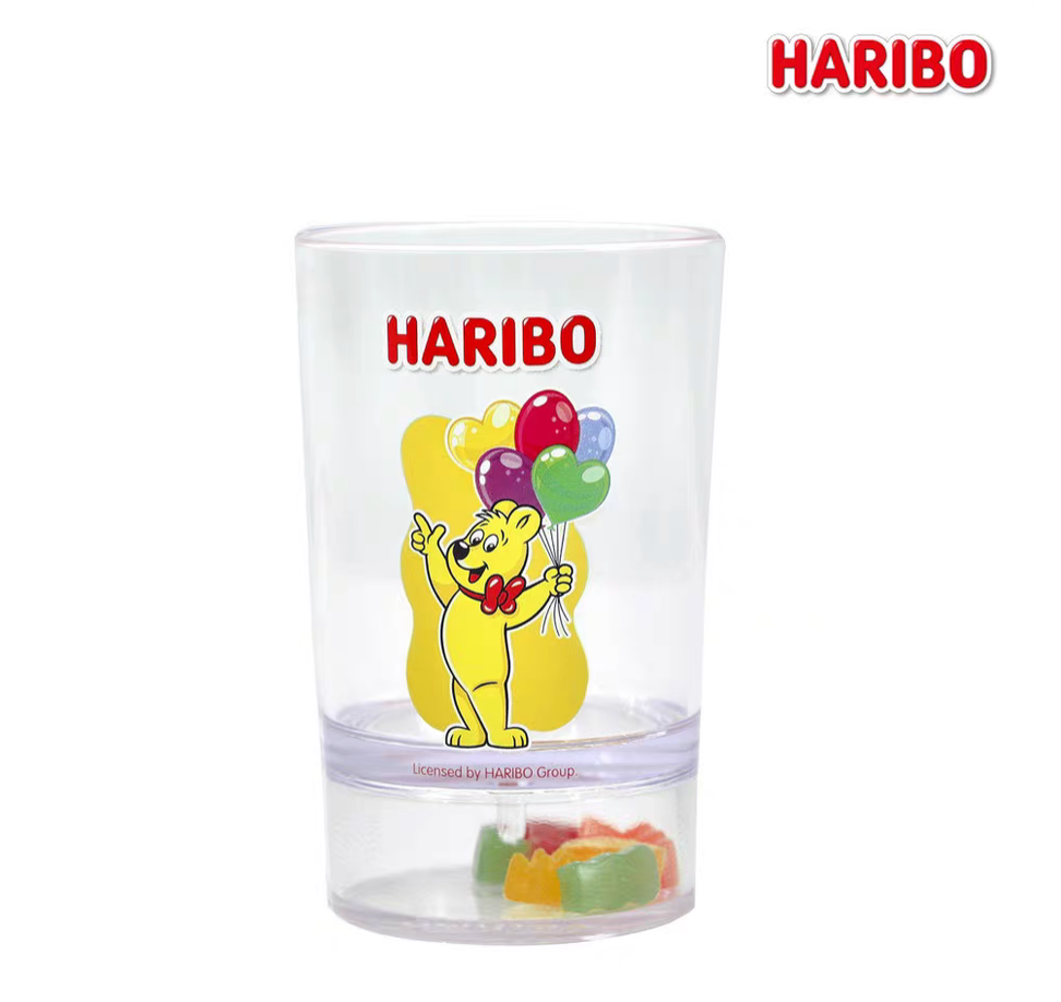韓國Haribo小熊軟糖兒童水杯牛奶杯