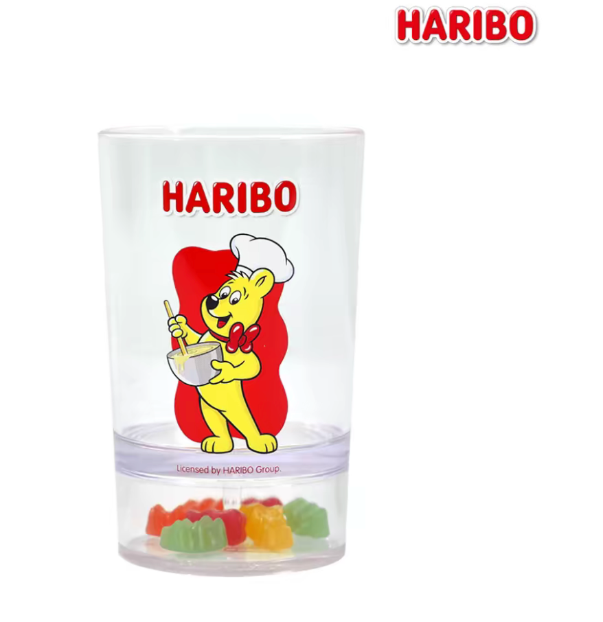 韓國Haribo小熊軟糖兒童水杯牛奶杯