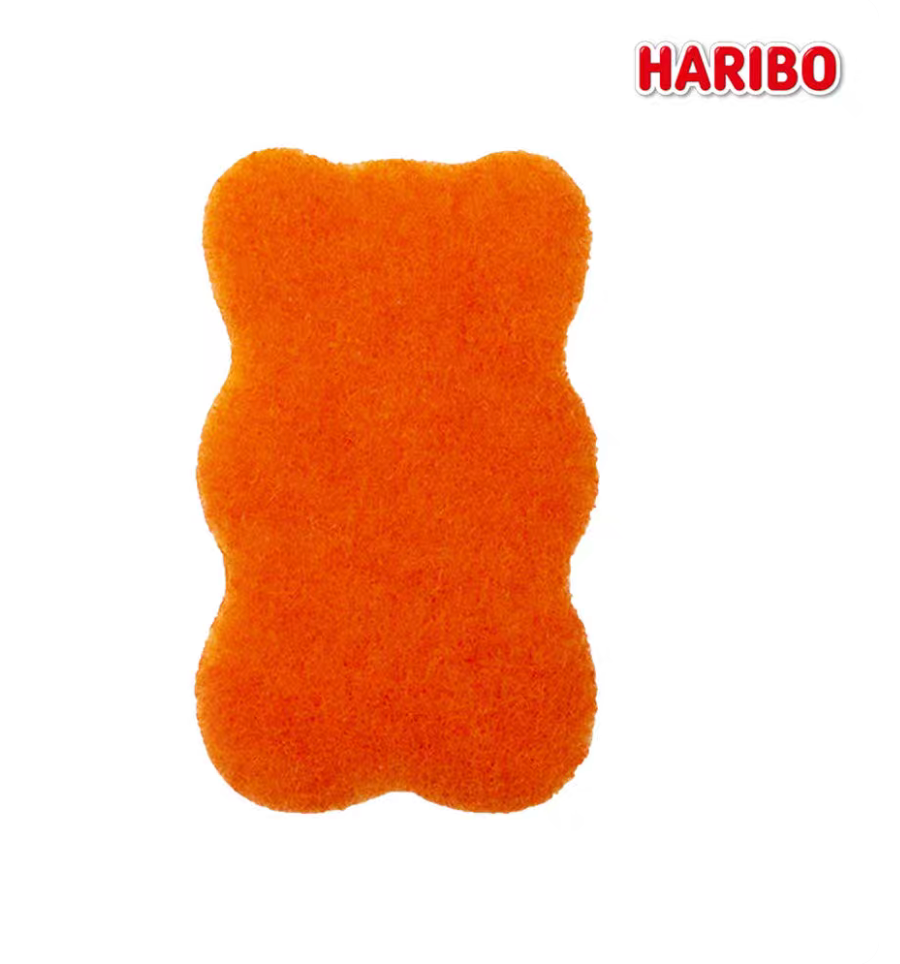 韓國Haribo小熊軟糖造型海綿刷