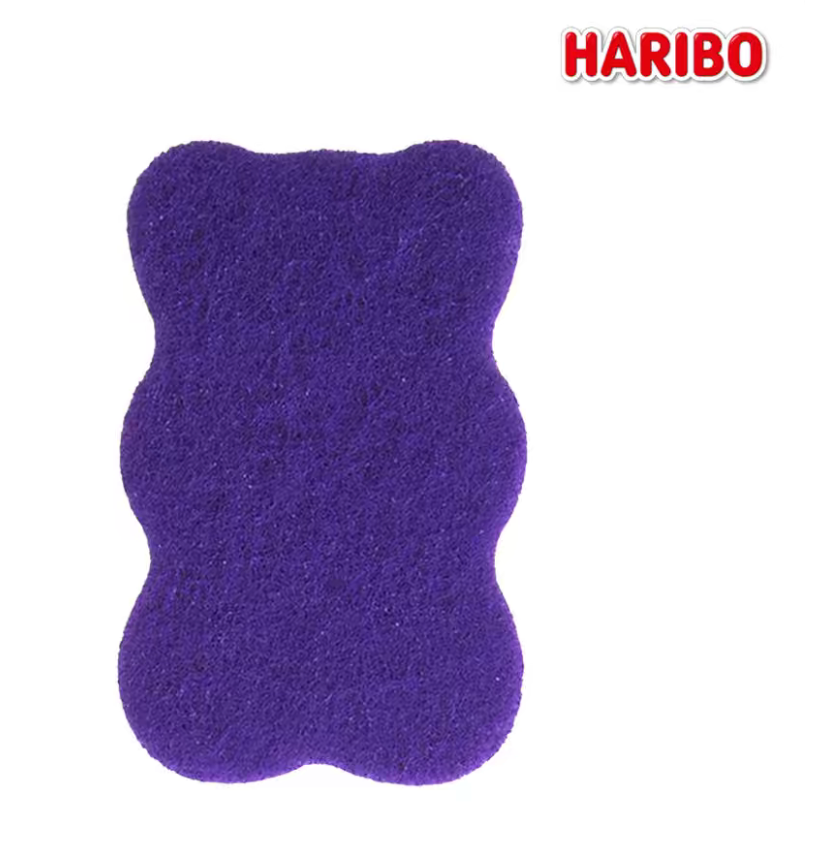 韓國Haribo小熊軟糖造型海綿刷