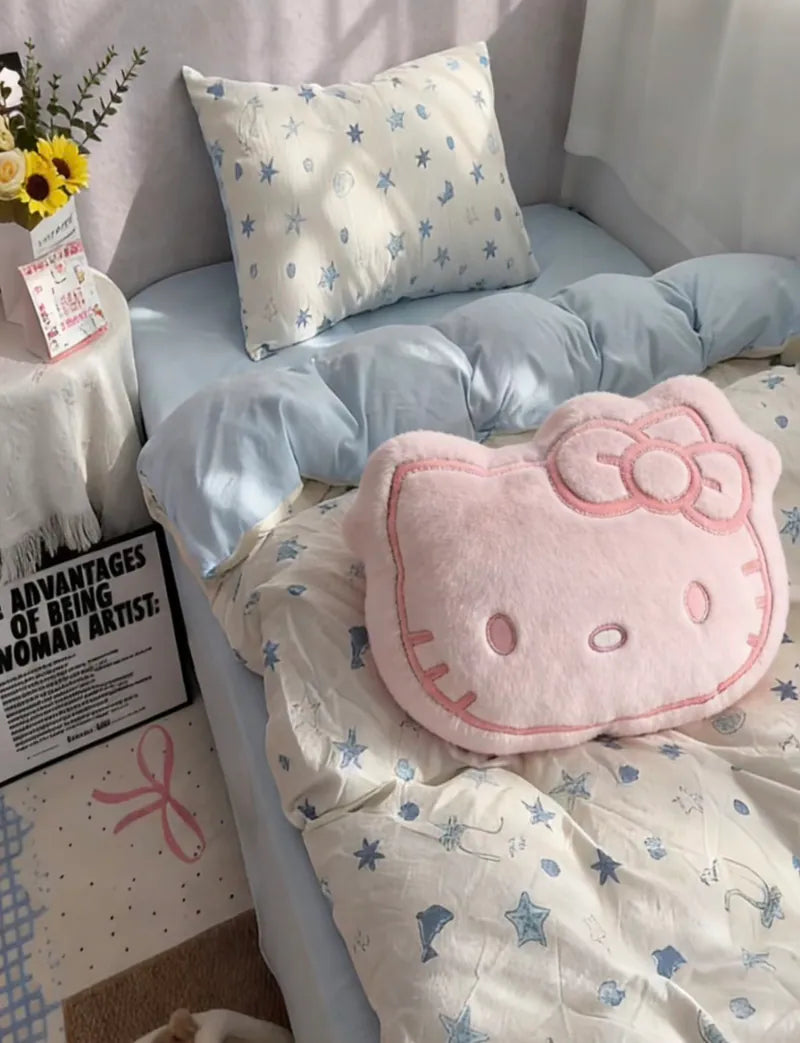 三麗鷗HELLO KITTY 大頭抱枕