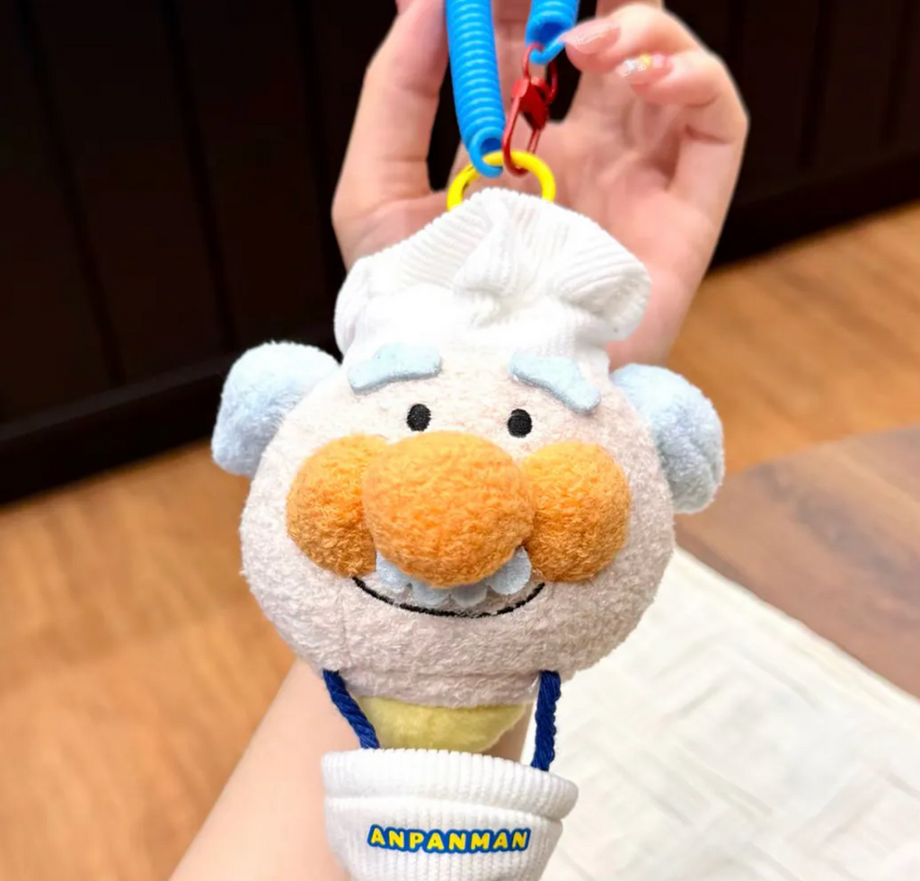 ANPANMAN 麵包超人 造型 復古 毛絨 吊飾 盲盒6+1款