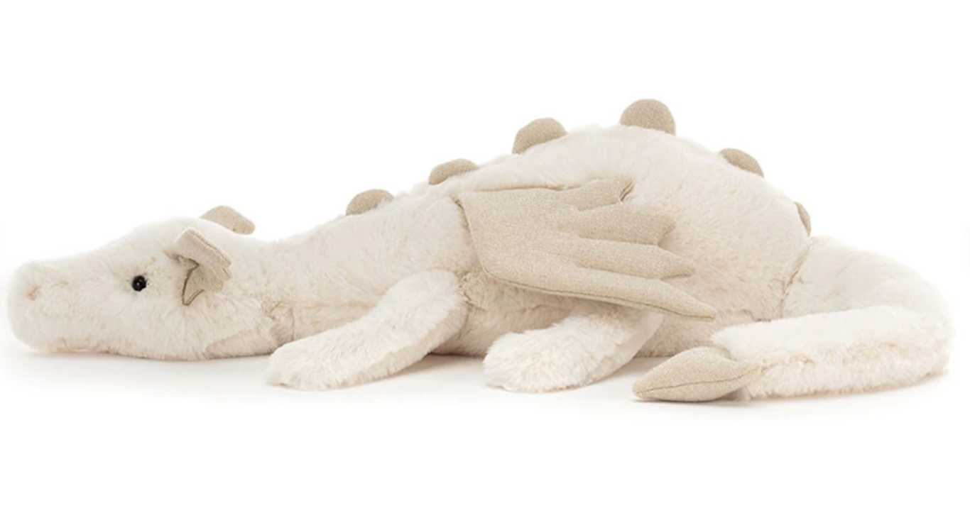 JELLYCAT Snow Dragon 冰雪白龍 SNW2DD