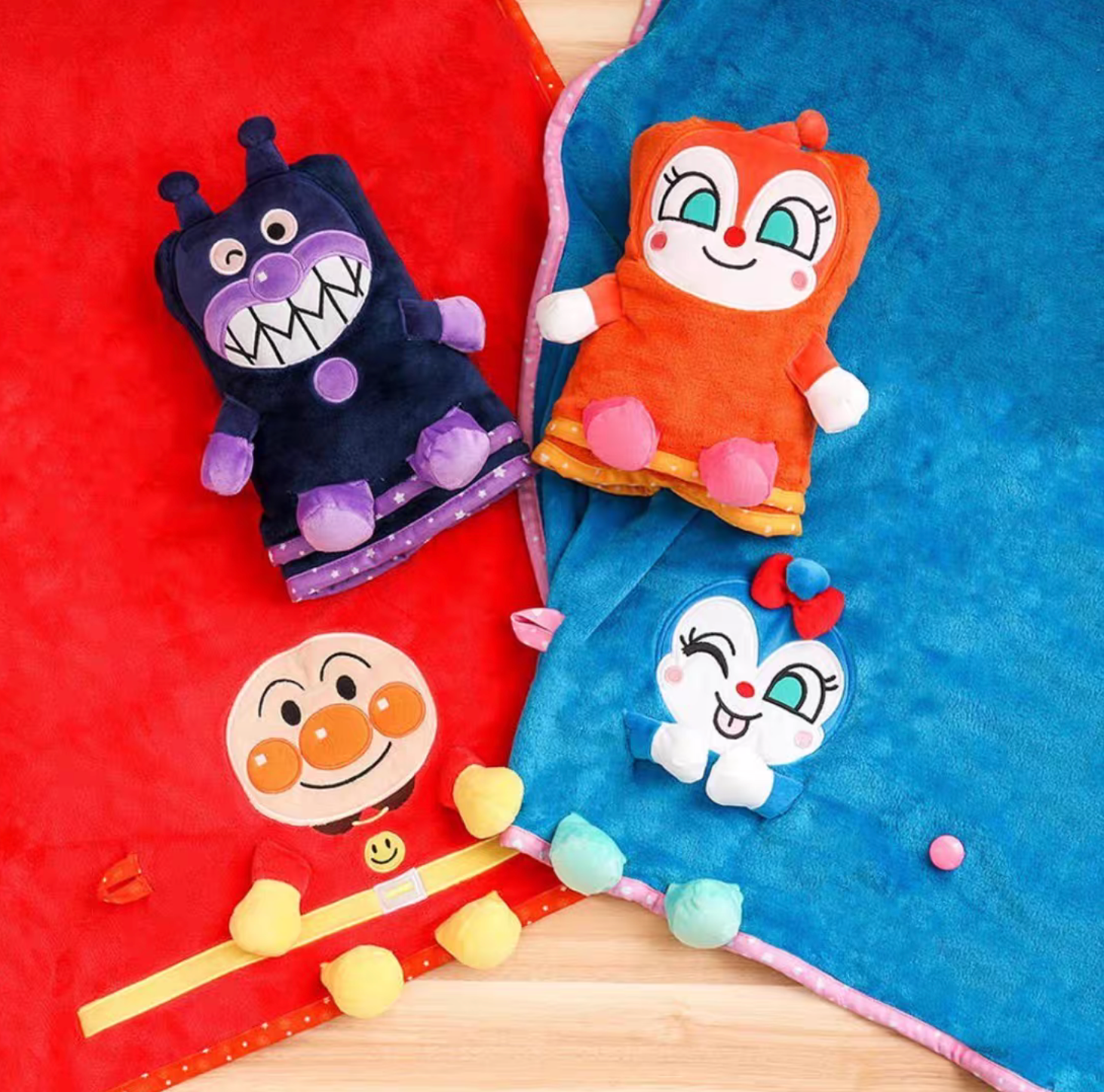 ANPANMAN 麵包超人毛絨折疊毯