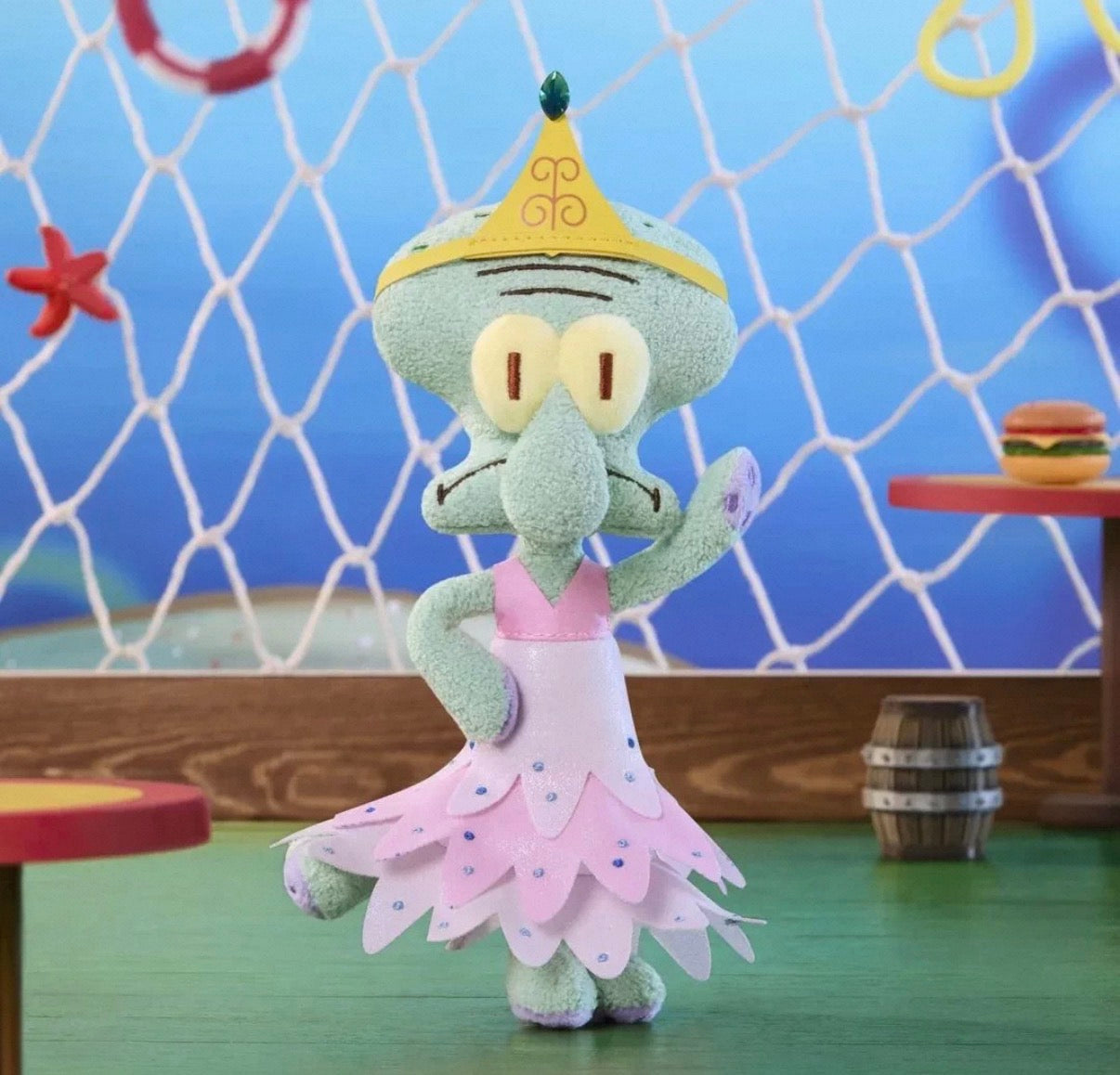 比奇堡居民 章魚哥 章魚哥的一天 毛絨 吊飾娃 盲盒 變裝公仔 共九款