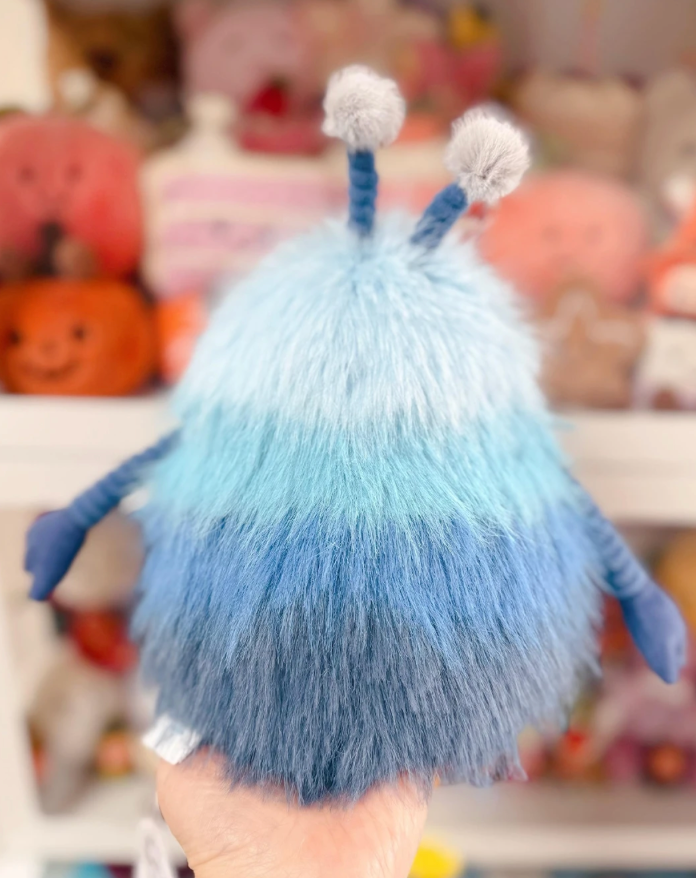 JELLYCAT 國外限定 藍色間條外星人 藍毛毛 AL3HA