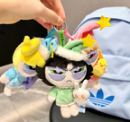 飛天小女警 厭世 吊飾娃 毛絨掛件 毛毛 泡泡 花花 三款
