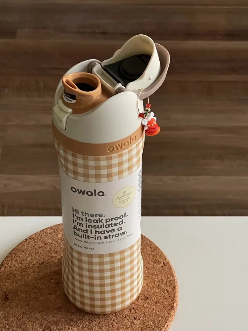 Owala x Target聯名款 格紋水瓶 24oz 兩色