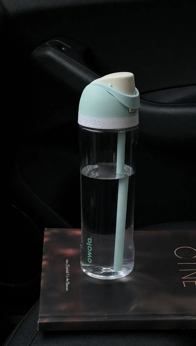 OWALA FreeSip Tritan 雙飲口透明 25oz 740ml 共5色