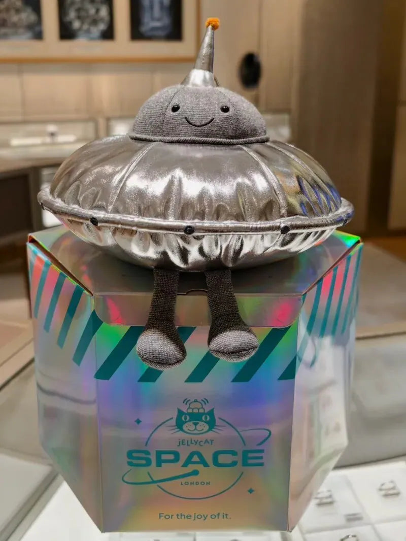 🇰🇷韓國限定 JELLYCAT 宇宙系列 銀色飛碟🛸 JELLYCAT-2511-0003