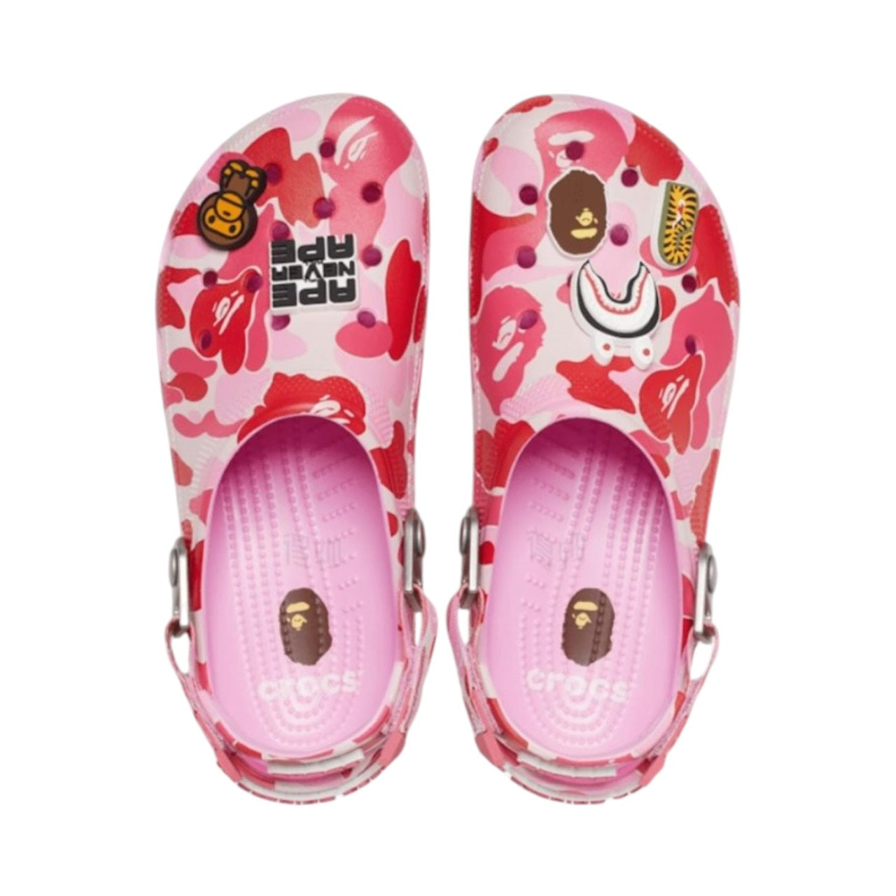Crocs x BAPE 絕版限量款 Pink 209627-6I2（現貨）
