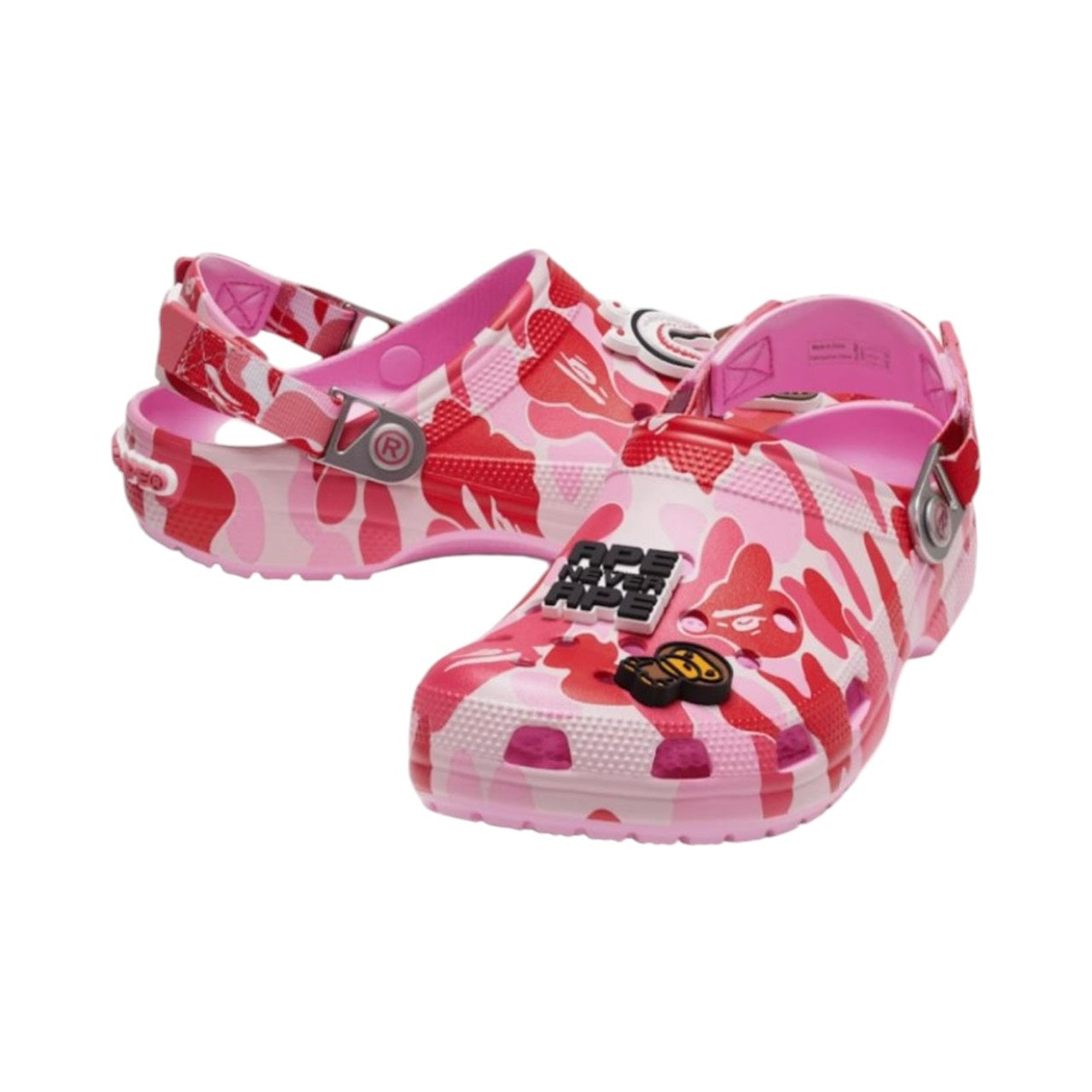 Crocs x BAPE 絕版限量款 Pink 209627-6I2（現貨）