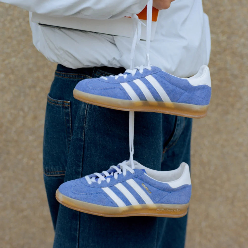 adidas GAZELLE INDOOR 寧靜藍 HQ8717
