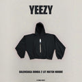 YEEZY X BALENCIAGA DONDA2蠟燭 帽T 巴黎世家 黑色 820382505（現貨）
