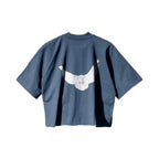 YEEZY x GAP x BALENCIAGA DOVE TEE 短袖 巴黎世家 三方聯名 BLUE YEEZY-SS22-81（現貨）