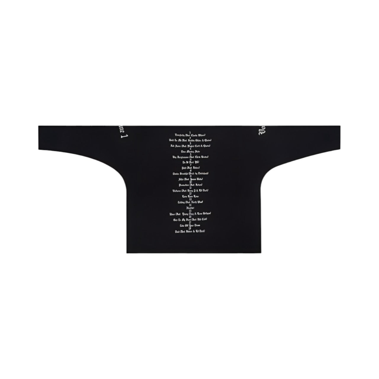 YEEZY VULTURES 長T 黑色 YZ1857-VOL1-BLK（現貨）