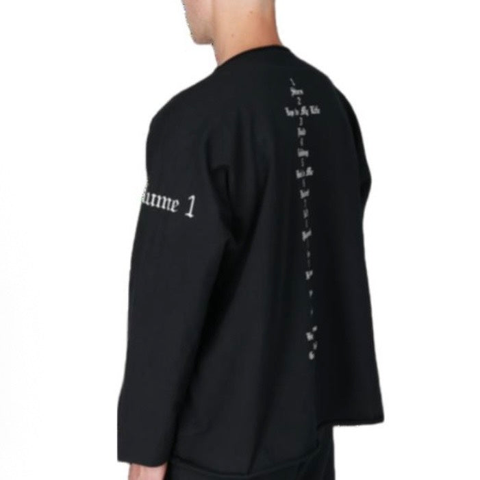YEEZY VULTURES 長T 黑色 YZ1857-VOL1-BLK（現貨）