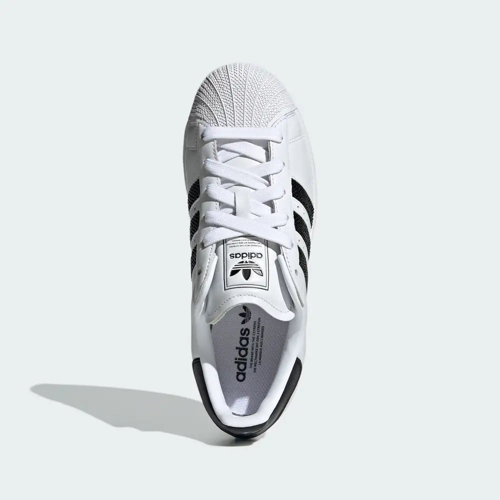 adidas SUPERSTAR II 編織三線 經典白 JP9678