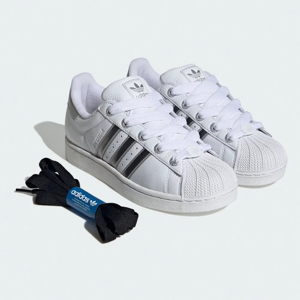 adidas SUPERSTAR II 極致白銀 JR4233