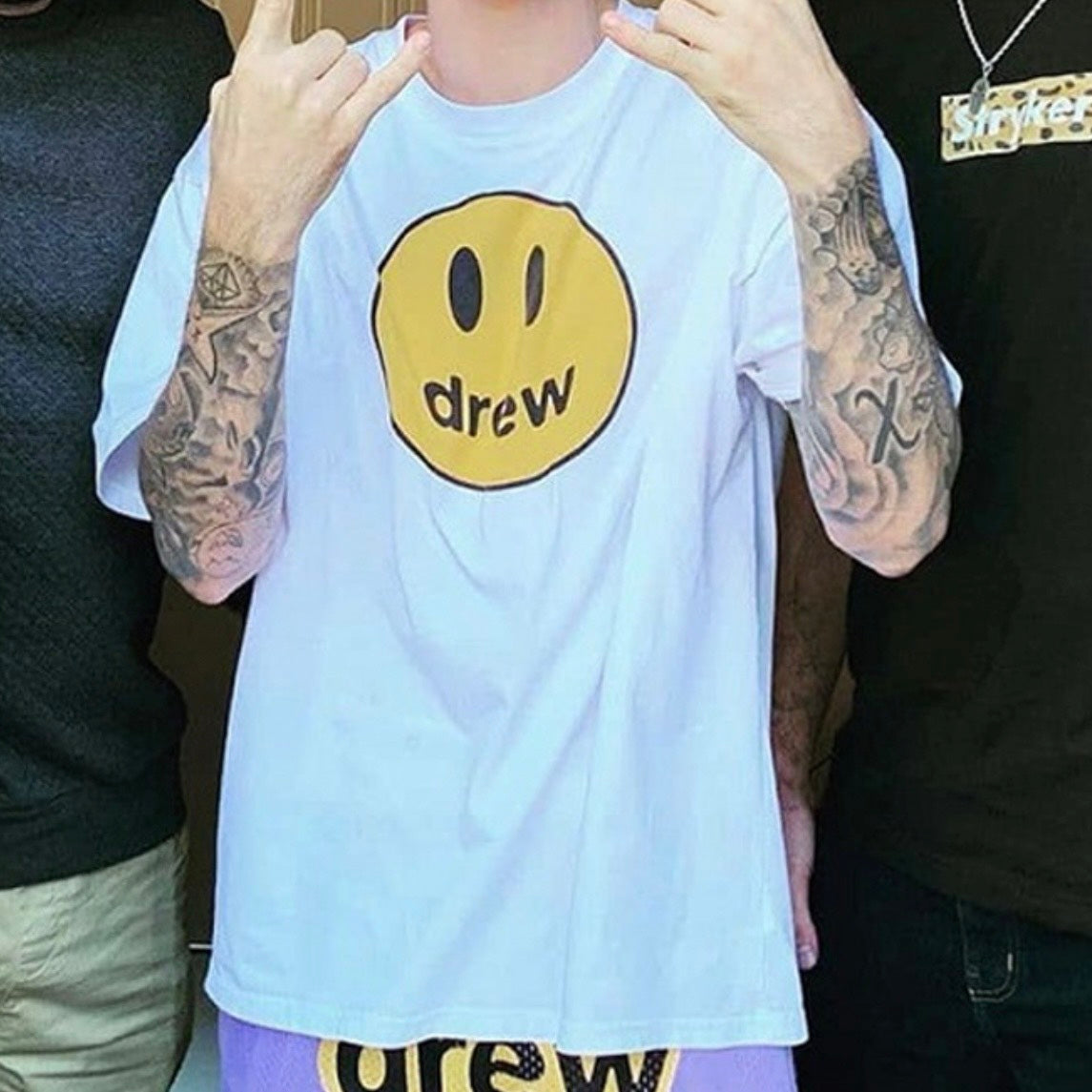 DREW HOUSE TEE 短袖 笑臉款 白色 DR-SS20-021（現貨）