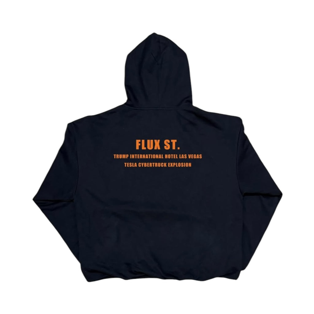 FLUX ST. 帽T 特斯拉 帽T 黑色（預購）