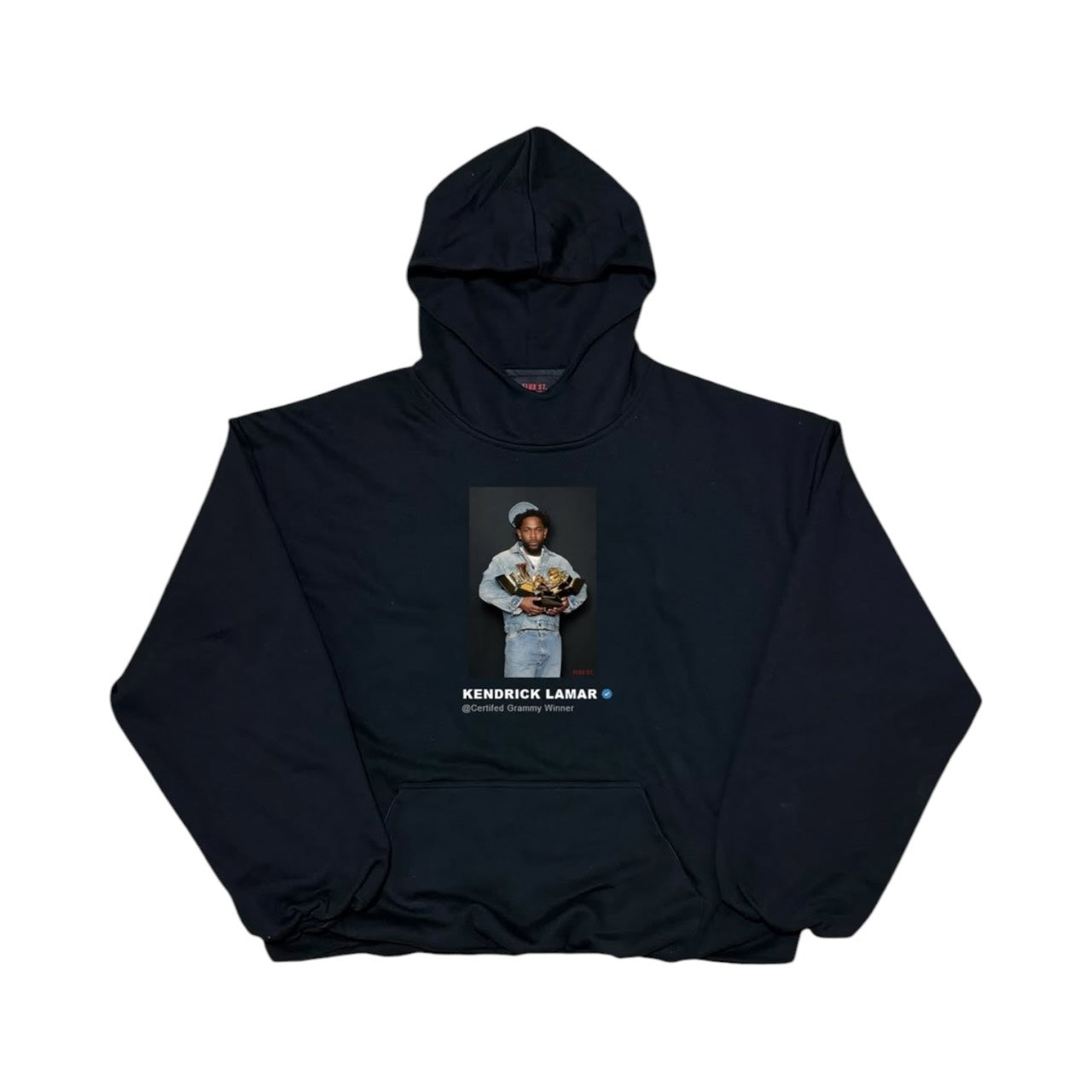 FLUX ST. 帽T KENDRICK LAMAR 帽T 黑色（現貨）