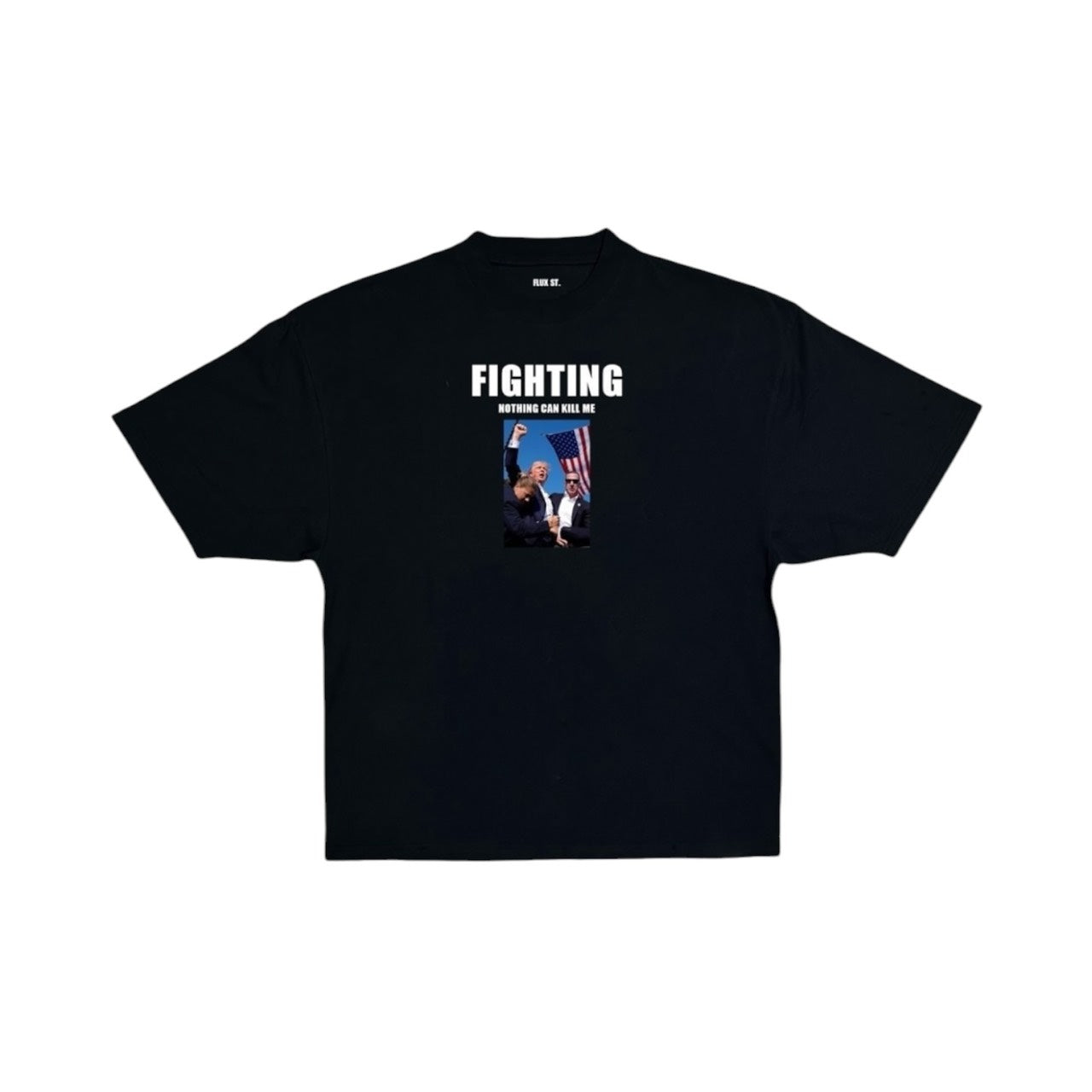 FLUX ST. TEE 短袖 川普款 短袖 黑色（預購）