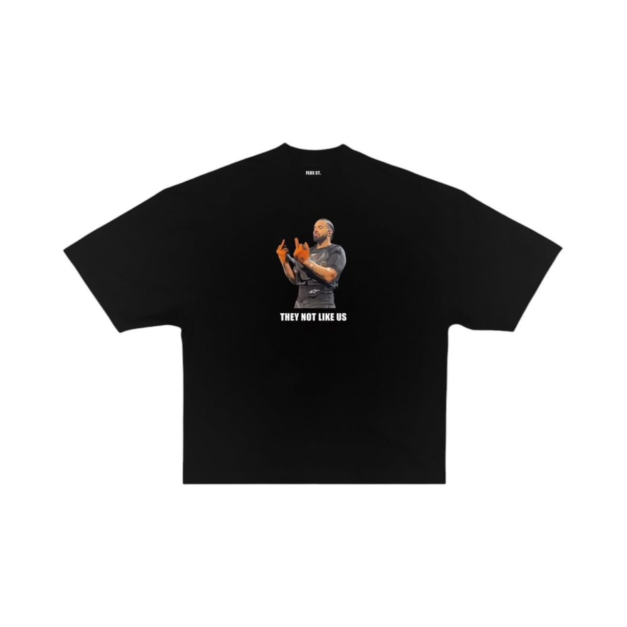 FLUX ST. TEE 短袖 DRAKE THEY NOT LIKE US 黑色（預購）