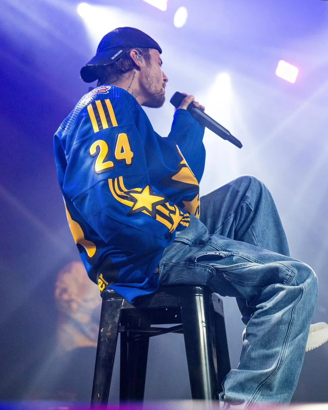 Drew House x Adidas x NHL 球衣 三方聯名絕版款 藍色 IX5439（現貨）