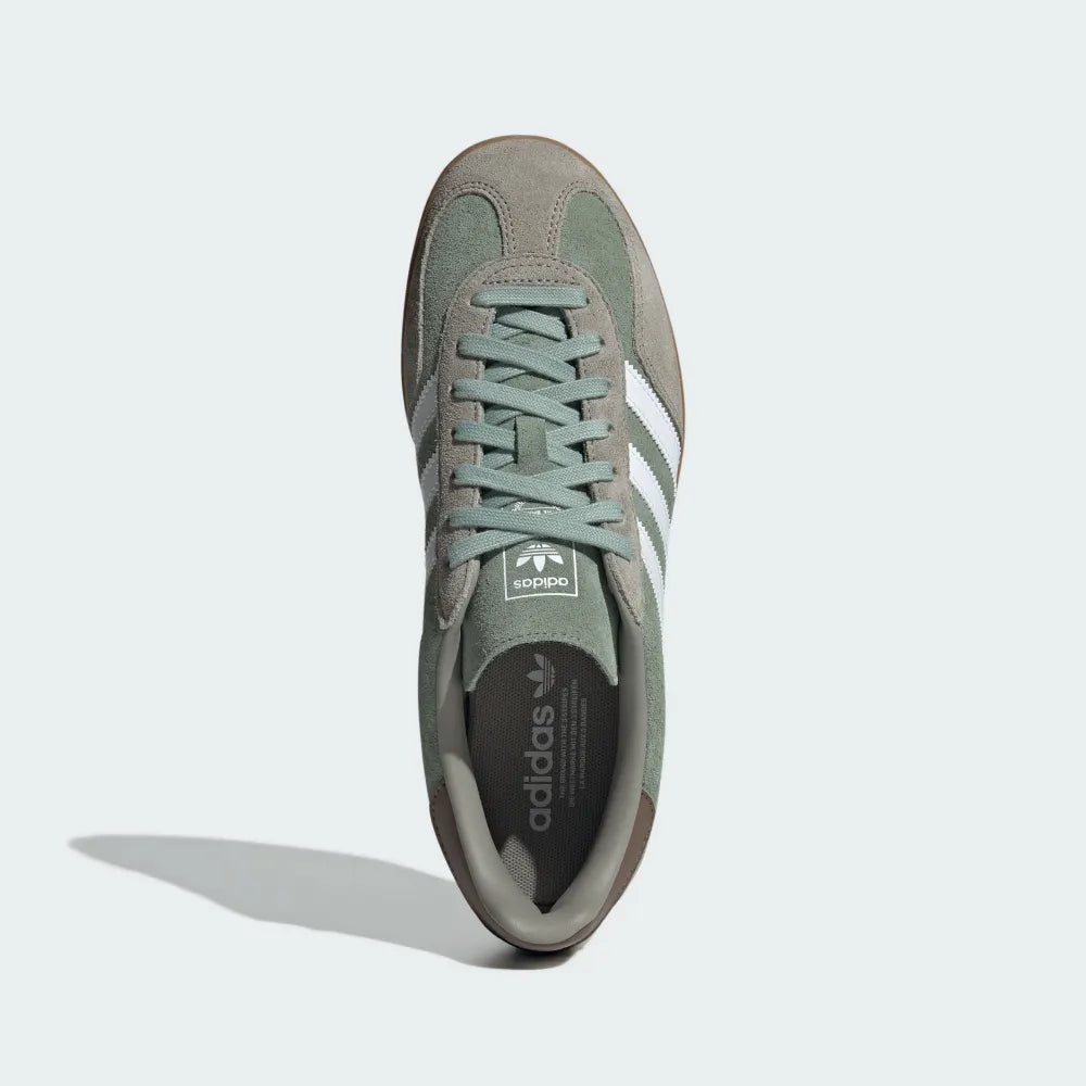 adidas GAZELLE INDOOR 抹茶拿鐵綠 JI3526