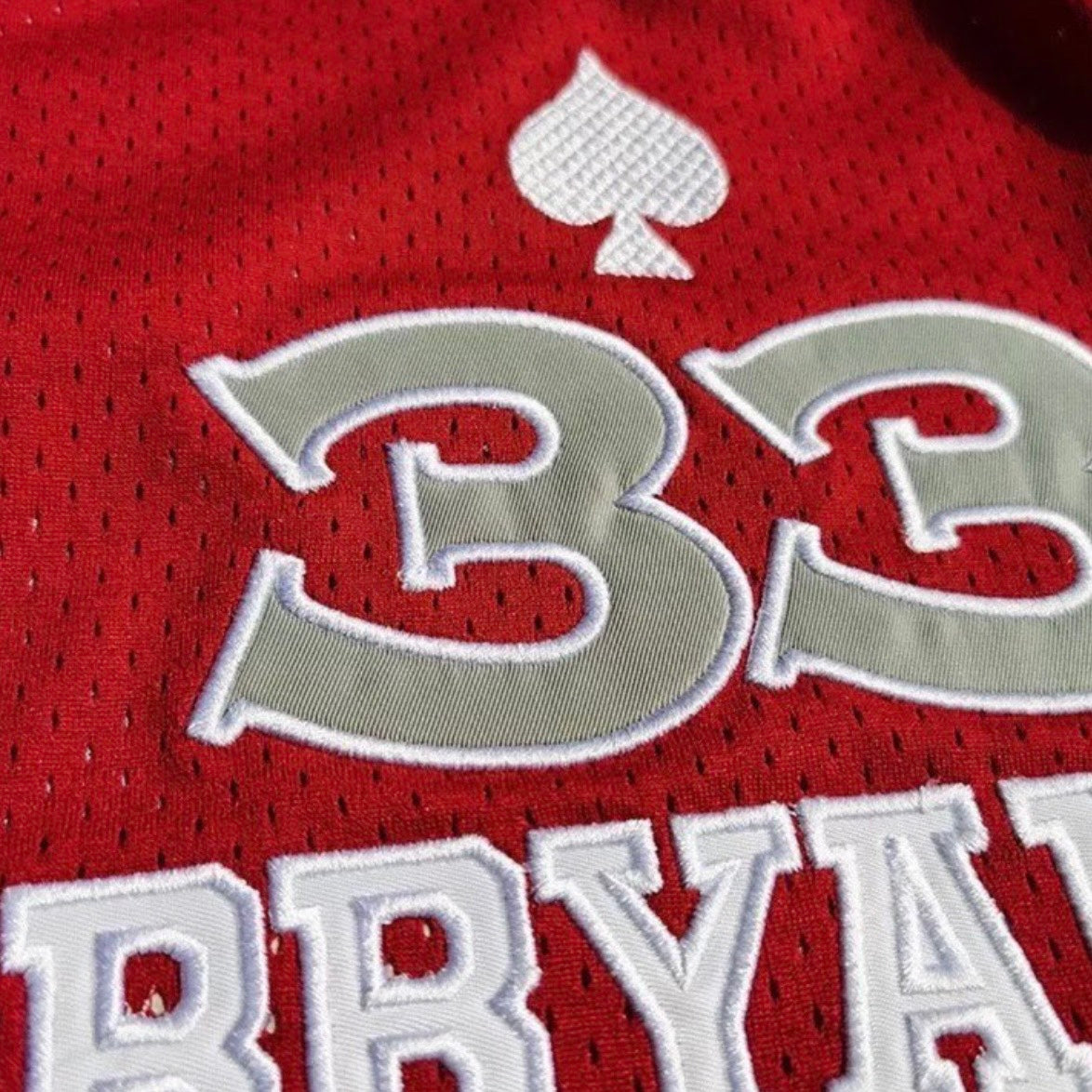 KOBE SHORTS  網眼短褲 科比款 紅色 PAKLBTPKP000060（現貨）